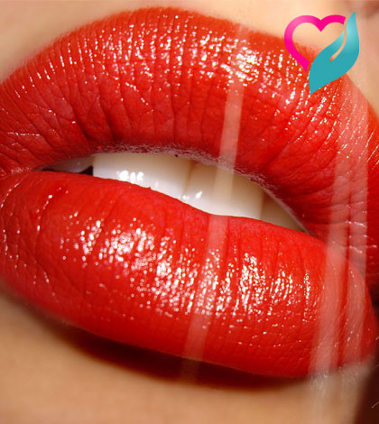 red lips