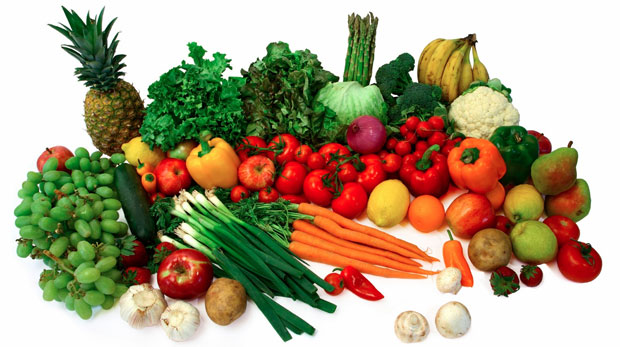 raw fresh vegetables