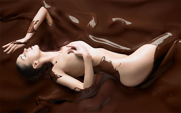 chocolate bath