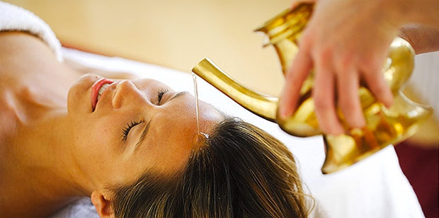 hair oil massage
