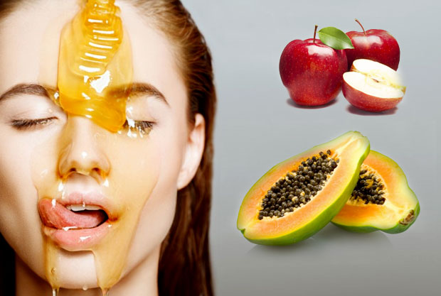 honey apple papaya mask