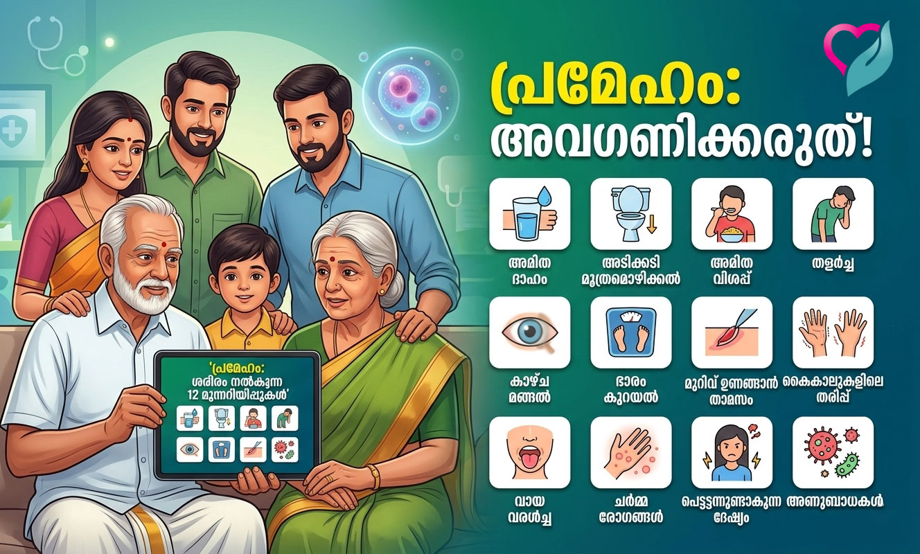 12 symptoms of diabetes
